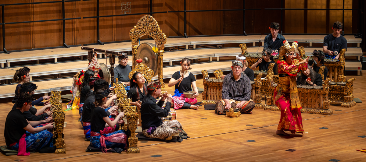 A Balinese Gamelan performance