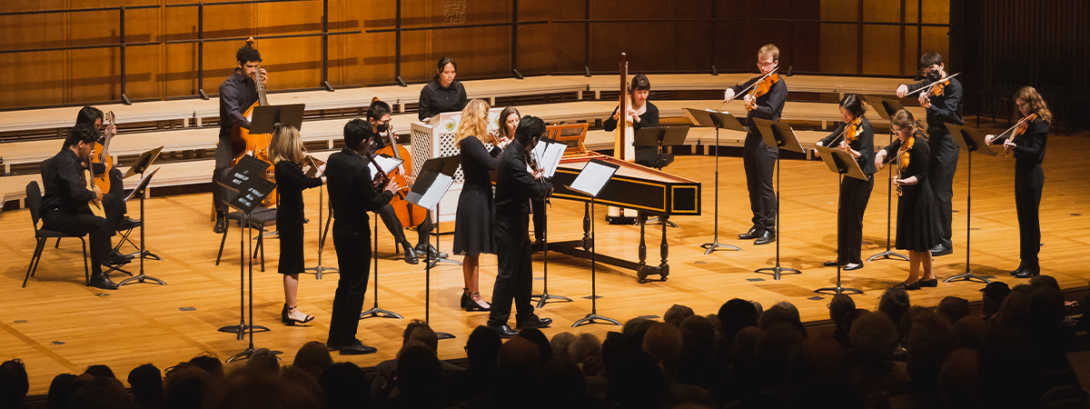 Early Music Ensemble performing