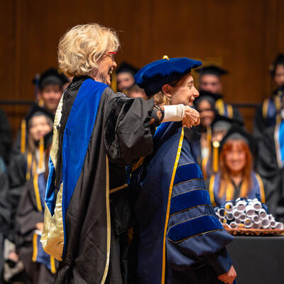 Jocelyne Guilbault at 2024 Commencement