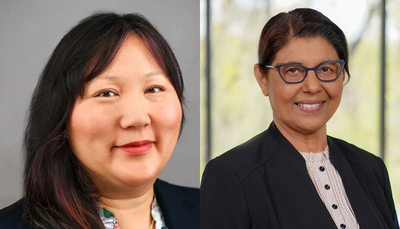 Donna Lee Kwon and Inderjit Kaur